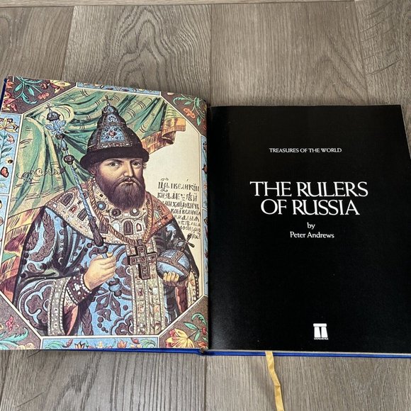Rulers Of Russia -Treasures of the World Stonehenge Press 1983 with foldouts - Picture 10 of 14